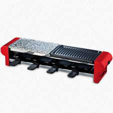 RACLETTE GRILL 4 PERSONS WITH GRANITE STONE RP4 RACLETTE GRILL 4 PERSONS WITH GRANITE STONE RP4