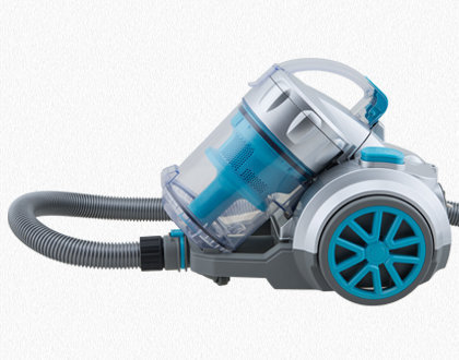 HUGO BAGLESS VACUUM CLEANER TC34 BLUE
