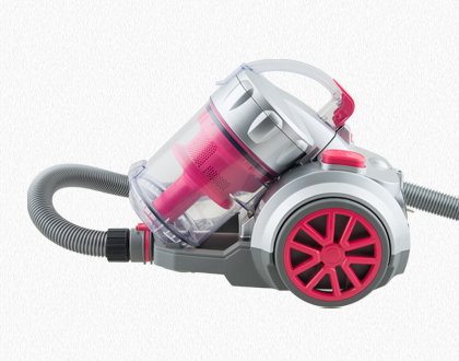 HUGO BAGLESS VACUUM CLEANER TC34 RED